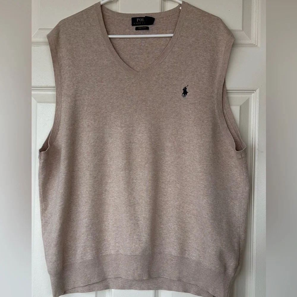 Polo Ralph Lauren Knit Golf Vest‎ Size XL